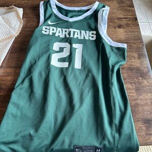 MSU Dri Fit Basketball Jersey